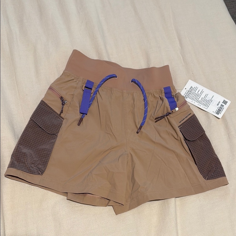 Multi-Pocket Cargo HR Hiking Short 5”